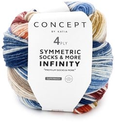 Katia Infinity Symmetric Sockenwolle