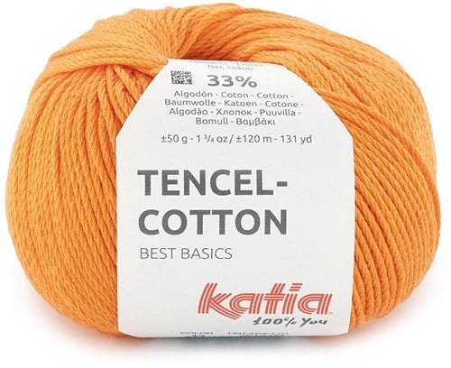 Katia Tencel-Cotton 043 Neonorange