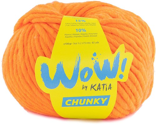 Katia WOW - Chunky 064 Leuchthellorange