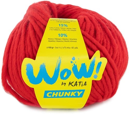 Katia WOW - Chunky 071 Rot