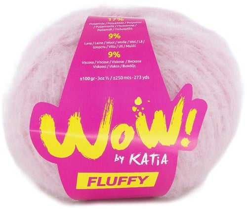 Katia WOW - Fluffy 087 Rosé