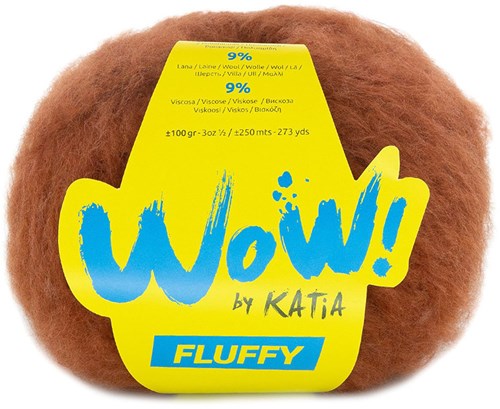 Katia WOW - Fluffy 093 Rostrot