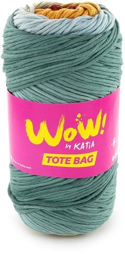 Katia WOW - Tote Bag 303 Rot-Orange-Öl