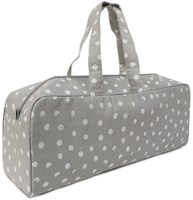 Wollplatz Stricktasche Medium Grey Dots