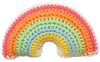 Wollplatz Regenbogen Rassel Häkelpaket 1 Pastel-2