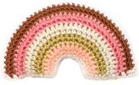 Wollplatz Regenbogen Rassel Häkelpaket 3 Vintage pink-2