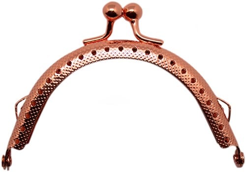 Wollplatz  Rosé Portemonnaie Verschluss 7cm