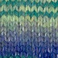Katia WOW - Fluffy Color Trend 301 Flaschengrün - Neongrün - Blau-2