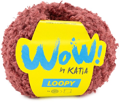 Katia WOW - Loopy 159 Himbeere Rot