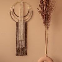 Makramee Anleitung Yarn and Colors Wrapped up Wall Hanging-3
