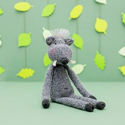 Yarn and Colors Boris Boar Häkelpaket 098 Graphite