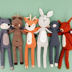Häkelanleitung Yarn and Colors Forest Animals Bundle