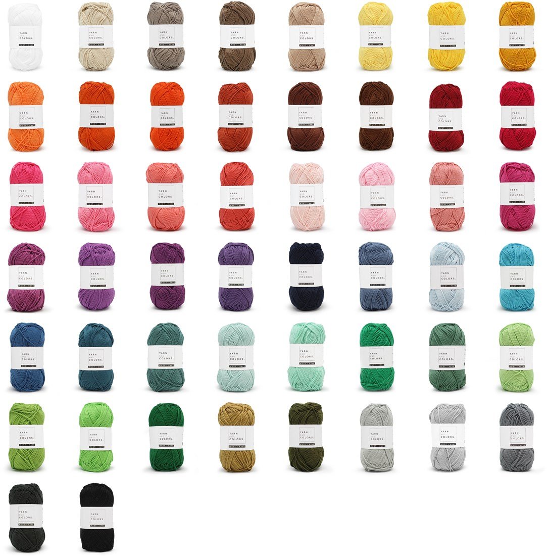 Yarn and Colors Musthave 50 Farben Paket Wollplatz.de