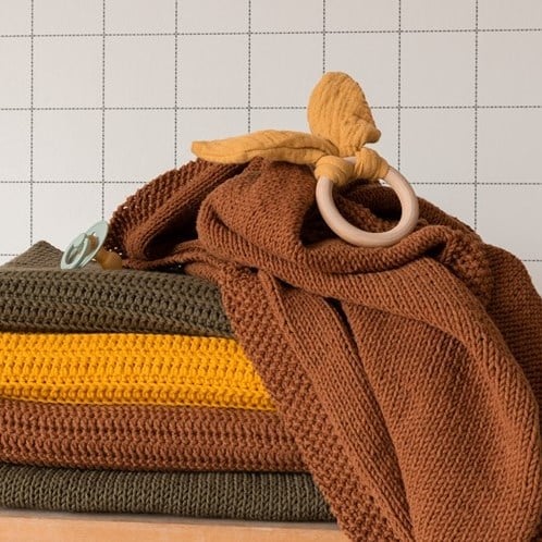 Yarn and Colors Oh Baby! Knit Blanket Strickpaket 026 Satay
