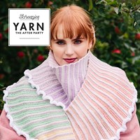 YARN The After Party nr.157 Rainbow Crescent Scarf DE-3