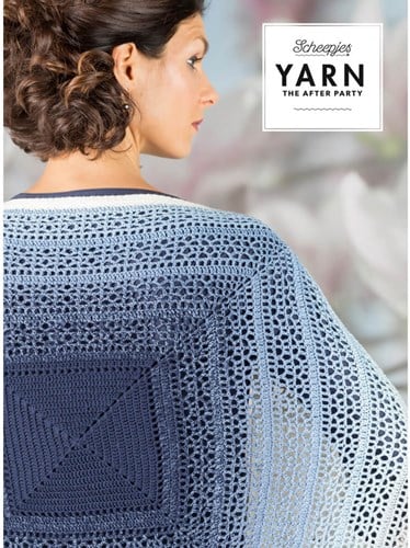 YARN The After Party Nr. 27 Indigo Shrug DE-3