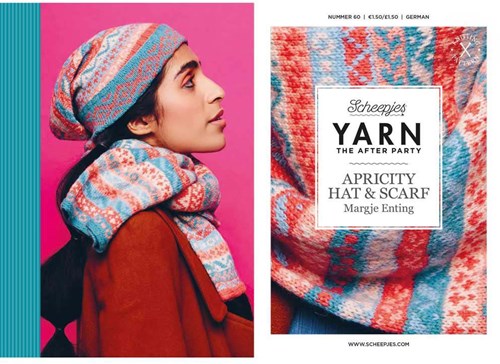 YARN The After Party nr.60 Apricity Hat & Scarf DE