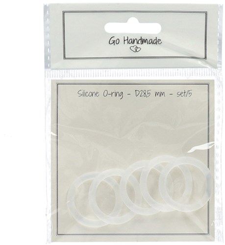 Go Handmade O-Beißring Transparent