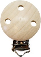 Holz Schnullerclip Naturel