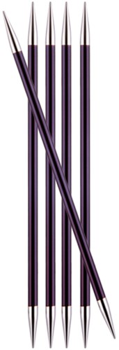 KnitPro Zing Strumpfstricknadeln 20cm 6mm