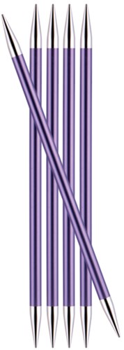 KnitPro Zing Strumpfstricknadeln 20cm 7mm