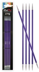 KnitPro Zing Strumpfstricknadeln 20cm 2mm - 8mm