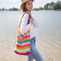 Gestreifte Tasche - Studio Madelaine